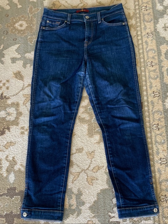 7 For All Mankind Other - 7 For All Mankind Deep Indigo Slim Straight Jeans
